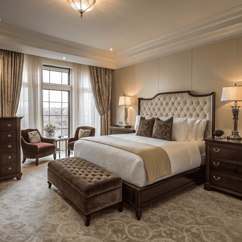 Luxury bedroom design