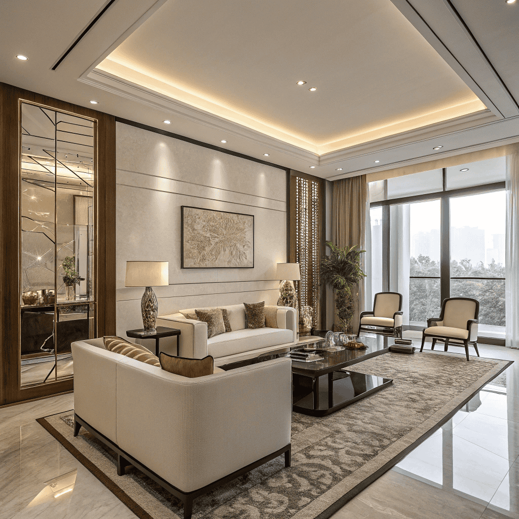 Modern restaurant interior