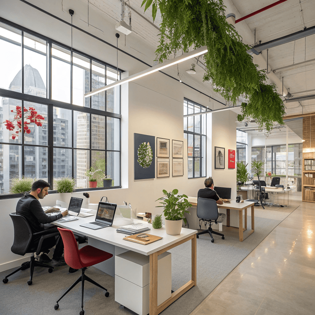 Contemporary office space